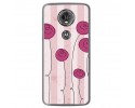 Funda Gel Tpu para Motorola Moto E5 Plus Diseño Flores Vintage Dibujos
