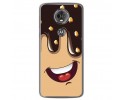 Funda Gel Tpu para Motorola Moto E5 Plus Diseño Helado Chocolate Dibujos
