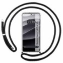 Funda Colgante Transparente para Xiaomi Redmi Note 14 Pro 5G con Cordon Negro