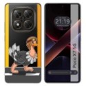 Funda Silicona Transparente para Xiaomi Poco X7 5G diseño Avestruz Dibujos