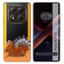 Funda Silicona Transparente para Xiaomi Poco X7 5G diseño Bufalo Dibujos