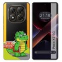 Funda Silicona Transparente para Xiaomi Poco X7 5G diseño Coco Dibujos