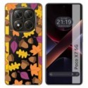 Funda Silicona Transparente para Xiaomi Poco X7 5G diseño Otoño Dibujos