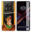 Funda Silicona Transparente para Xiaomi Poco X7 5G diseño Suricata Dibujos