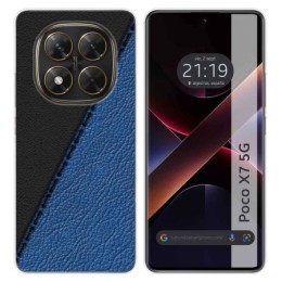 Funda Silicona para Xiaomi Poco X7 5G diseño Cuero 02 Dibujos