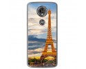 Funda Gel Tpu para Motorola Moto E5 Plus Diseño Paris Dibujos
