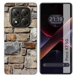 Funda Silicona para Xiaomi Poco X7 5G diseño Ladrillo 03 Dibujos