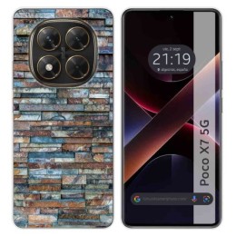 Funda Silicona para Xiaomi Poco X7 5G diseño Ladrillo 05 Dibujos