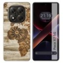 Funda Silicona para Xiaomi Poco X7 5G diseño Madera 07 Dibujos