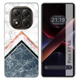 Funda Silicona para Xiaomi Poco X7 5G diseño Mármol 05 Dibujos
