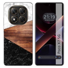 Funda Silicona para Xiaomi Poco X7 5G diseño Mármol 11 Dibujos