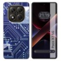 Funda Silicona para Xiaomi Poco X7 5G diseño Circuito Dibujos