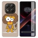 Funda Silicona para Xiaomi Poco X7 5G diseño Leon Dibujos