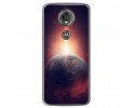 Funda Gel Tpu para Motorola Moto E5 Plus Diseño Tierra Dibujos
