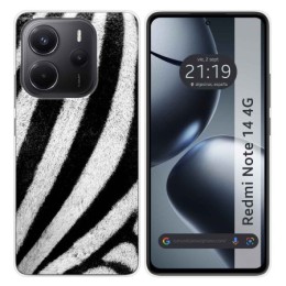 Funda Silicona para Xiaomi Redmi Note 14 4G diseño Animal 02 Dibujos