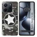 Funda Silicona para Xiaomi Redmi Note 14 4G diseño Camuflaje 02 Dibujos