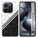 Funda Silicona para Xiaomi Redmi Note 14 4G diseño Mármol 01 Dibujos