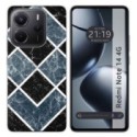 Funda Silicona para Xiaomi Redmi Note 14 4G diseño Mármol 06 Dibujos