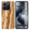 Funda Silicona para Xiaomi Redmi Note 14 4G diseño Mármol 10 Dibujos