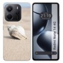 Funda Silicona para Xiaomi Redmi Note 14 4G diseño Concha Dibujos