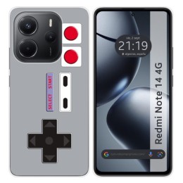 Funda Silicona para Xiaomi Redmi Note 14 4G diseño Consola Dibujos