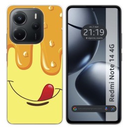 Funda Silicona para Xiaomi Redmi Note 14 4G diseño Helado Vainilla Dibujos