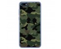 Funda Gel Tpu para Huawei Honor 7S / Y5 2018 Diseño Camuflaje Dibujos