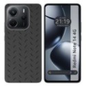 Funda Silicona para Xiaomi Redmi Note 14 4G diseño Metal Dibujos