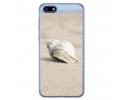 Funda Gel Tpu para Huawei Honor 7S / Y5 2018 Diseño Concha Dibujos
