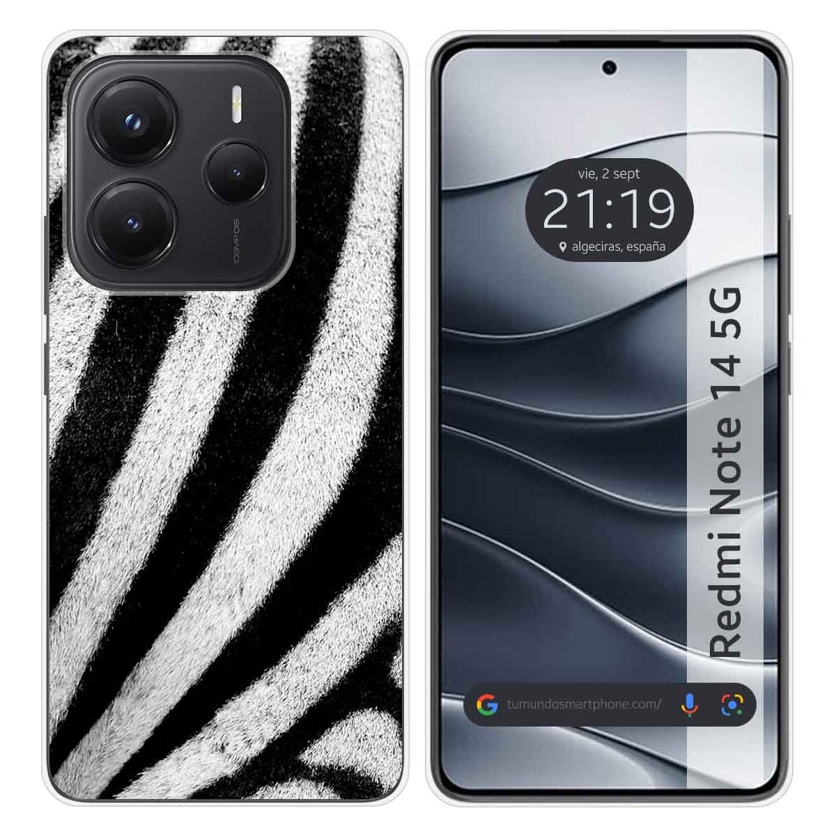 Funda Silicona para Xiaomi Redmi Note 14 5G diseño Animal 02 Dibujos