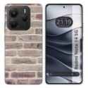 Funda Silicona para Xiaomi Redmi Note 14 5G diseño Ladrillo 01 Dibujos