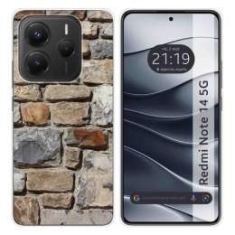 Funda Silicona para Xiaomi Redmi Note 14 5G diseño Ladrillo 03 Dibujos