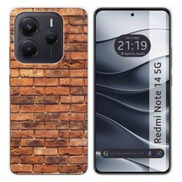 Funda Silicona para Xiaomi Redmi Note 14 5G diseño Ladrillo 04 Dibujos