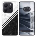 Funda Silicona para Xiaomi Redmi Note 14 5G diseño Mármol 01 Dibujos