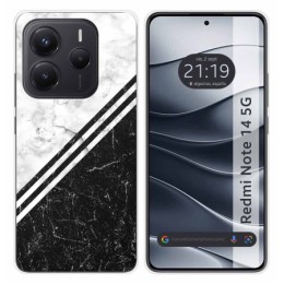 Funda Silicona para Xiaomi Redmi Note 14 5G diseño Mármol 01 Dibujos