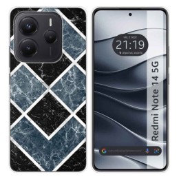 Funda Silicona para Xiaomi Redmi Note 14 5G diseño Mármol 06 Dibujos