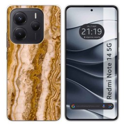 Funda Silicona para Xiaomi Redmi Note 14 5G diseño Mármol 10 Dibujos