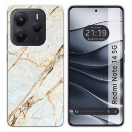 Funda Silicona para Xiaomi Redmi Note 14 5G diseño Mármol 13 Dibujos