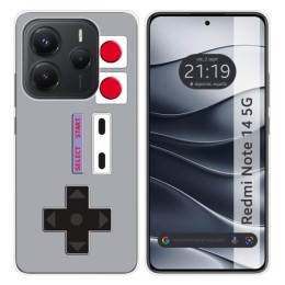 Funda Silicona para Xiaomi Redmi Note 14 5G diseño Consola Dibujos