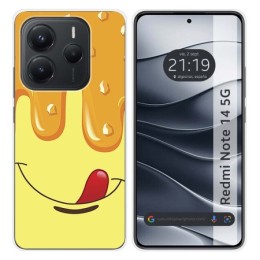 Funda Silicona para Xiaomi Redmi Note 14 5G diseño Helado Vainilla Dibujos