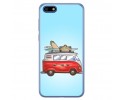 Funda Gel Tpu para Huawei Honor 7S / Y5 2018 Diseño Furgoneta Dibujos
