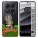 Funda Silicona Transparente para Xiaomi Redmi Note 14 Pro 5G diseño Mono Dibujos