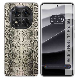Funda Silicona para Xiaomi Redmi Note 14 Pro 5G diseño Animal 01 Dibujos