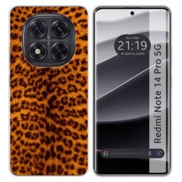 Funda Silicona para Xiaomi Redmi Note 14 Pro 5G diseño Animal 03 Dibujos