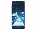 Funda Gel Tpu para Huawei Honor 7S / Y5 2018 Diseño Libro Cuentos Dibujos