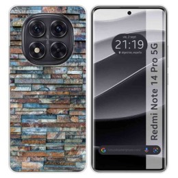 Funda Silicona para Xiaomi Redmi Note 14 Pro 5G diseño Ladrillo 05 Dibujos