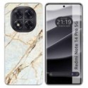 Funda Silicona para Xiaomi Redmi Note 14 Pro 5G diseño Mármol 13 Dibujos