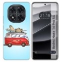 Funda Silicona para Xiaomi Redmi Note 14 Pro 5G diseño Furgoneta Dibujos