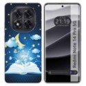 Funda Silicona para Xiaomi Redmi Note 14 Pro 5G diseño Libro Cuentos Dibujos