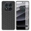 Funda Silicona para Xiaomi Redmi Note 14 Pro 5G diseño Metal Dibujos
